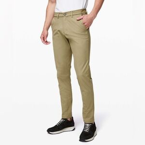 Lululemon Commission Pant Slim *Warpstreme 34 - Tofino Sand (Khaki) - 32 Waist